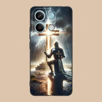 Templar Knights Mobile Phone Case for POCO M7 M6 M5 M4 M3 X7 X6 X5 X4 X3 Pro GT 5G Colour Printing Protective Pretty Luxury Poco M7