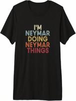 Neymar Name Neymar Personalized Name First Given Premium Tri-Blend T-Shirt S įvairiaspalvis