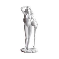 Venus Goddess Sculpture, Matte White Resin Venus Figurine, European Style Artistic Desktop Decoration for Living Room Study Room Home Office Decor