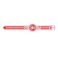 Cartoon Heart Kids Bracelet Silicone Tracker Holder Strap for AirTag Tracker Accessories Heart