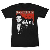 Vintage Members Of Veil Brides Band Heavy Cotton Black All Size Unisex T-Shirt Graphic Tee XL
