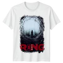 Ring (1998) Movie Poster Inspired Unisex T-Shirt Retro 80s Tee Graphic Tee S