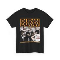 Duran Duran Band Unisex T-shirt, Pop Music Tee, Vintage Band Shirt, Retro 80s Design Graphic Tee XL