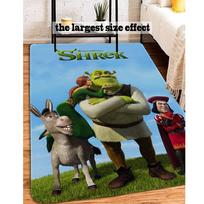 Cartoon Shrek Door Mat Washable Non-Slip Living Room Sofa Chairs Area Mat Kitchen Doormat Area Rug 40cm x 60cm