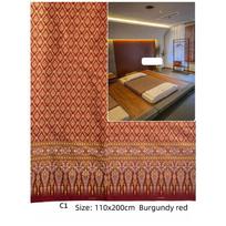 Tailandietiška tradicinė paklodė medvilninis audinys 110x200cm Matmenys Spa masažas Grožio paklodė Grožio salonas Namai Viešbučio dekoracija Nauja 110X200CM