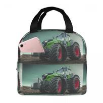 Farming Tractor Fendt Insulated Lunch Bag for Women Kids Leakproof Food Boxes Thermal Lunch Box Tote One Size