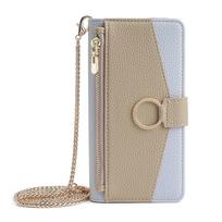 Daugiaspalvis mozaikinis madingas grandinėlės telefono dėklas, skirtas Samsung A71 A71 A70 A80-90 S23 S22 S22 S21 S20 S10 S8 Plus Ultra dangtelis Google Pixel 8A rožinė