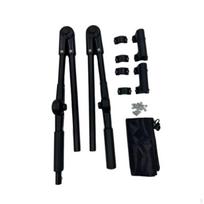 Folding Wagon Push Handle, Portable Foldable Pull Bar Attachment for Carts