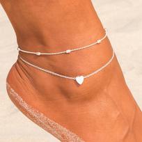 Vintage Turtle Anklets For Women Summer Beach Barefoot Crochet Sandals Ankle Bracelets On Foot Wax Rope Chain Jewelry