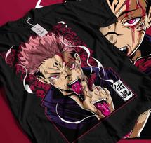 Gojo Satoru T-Shirt Jujutsu Kaisen Anime Horror Funny Gift Shirt All Size 489 S