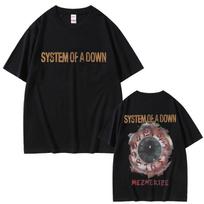 System of A Down Mezmerize Tshirt Men Clothing Gothic Rock Oversized T Shirt Mens 90s Vintage Alternative Metal Tshirts 3XL