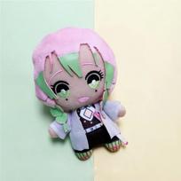 15cm Anime Demon Slayer Kanroji Mitsuri Plush Doll Toy Muichiro Tokito Cosplay Cute Soft Stuffed Toys Small Pendant For Children 15cm