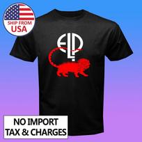 ELP Emerson Lake Palmer Men's Black Size S-5XL S