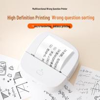 Qirui C30 Wide Thermal Label Printer: 3-Inch Mini Photo & Question Printing for Home Use