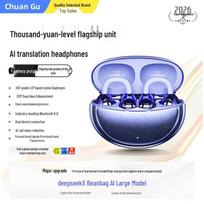 Chuan Gu 2026 Berlin Sound AI Translator Open-Ear Bluetooth Ear Clip Headphones Long-Wear Comfort | Secure Fit