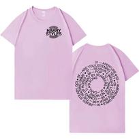 Singer Harry Styles 2026 New Album Letter Print TShirt Comfortable HipHop Loose TShirt Unisex Casual Crew Neck TShirt M