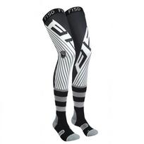 Elasticity Motorcycle Knee Braces Ice Silk Anti-slip Motocross Knee Socks Cool Patterns Compression Motorcycle Sports Sock L