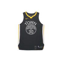 Nike Golden State Warriors Statement Edition Stephen Curry 30 AU Jersey GSW 'Black Yellow' Men's 863152-060 XXL