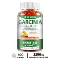 Rich in Garcinia Cambogia, green coffee gummies, contains raspberry ketone extract, suitable for adults. 100*1