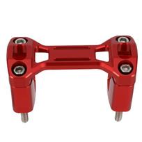 Bar Riser Mount Motorcycles Accessories Handlebar Clamp Handlebar Risers Adapter Bar Clamps For Honda CRF110F CRF 110F Dirt Bike raudona