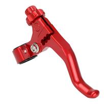 Motorcycle CNC Short Stunt Clutch Lever Dirt Bike 22mm 7/8  Handlebar For CRF KLX RMZ DRZ KX RM YZ SX EXC XC ATV Pit Dirt Bike raudona