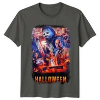Helovinas (1978 m) Filmo plakato įkvėpti marškinėliai Retro 80-ųjų T-shirt 2XL