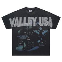 V520 VALE FOREVER FAITH BLING TEE Vasariniai Gatvės Madingi Marškinėliai Karštas Spaudas Aukštos Kokybės Madingi Marškinėliai Trumpomis Rankovėmis S
