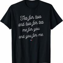 Tea Lover Teapot T-Shirt S įvairiaspalvis