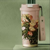 Germ Van Gogh Shimmer Insulated Coffee & Water Cup