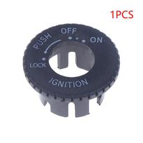 JOG 50 2JA 3KJ 3YK 4YP 5BM Motorcycle Decorative Cover, Black ABS Trim Cap for Scooter Ignition Lock