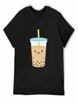 Boba Milk Tea - Derp T-Shirt Anime Figures For A Boy Fashion Shirts Shirts Graphic Tees Heavyweight T Shirts For Men S įvairiaspalvis