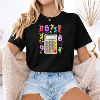 Maths Day T Shirt Kids Preschool Number Day Funny School Tee UK , Hello Number S