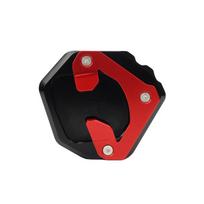 For Yamaha TENERE 700 2019 2020 2021 Motorbike Motorcycle Kickstand Extension Plate Foot Side Stand Enlarge Pad raudona
