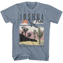 National Parks Joshua Tree Landscape Cacti Indigo Heather Brands  Children's T-shirt 130