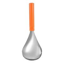 Stainless Steel Ice Shaver Spoon with Plastic Handle for Snow Cone and Shaved Ice Dessert Preparation Durable Kitchen Tool One Size