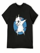 AquaGoat Cryptocurrency Classic For unisex And Wounisex T-Shirt Plus Size Tops Louboutins Man Clothes unisexs Shirts Graphic Tee S įvairiaspalvis