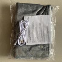 Graphene USB Heating Shawl: Hand & Leg Warmer for Office & Home One Size