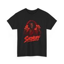 Shonuff Tee | red neon 80s kung fu Unisex T-Shirt S