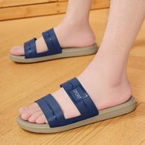 Men's Indoor/Outdoor EVA Flip-Flop Sandals 43 mėlyna