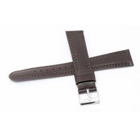 Watch Genuine Leather with Care Instructions [Seiko] Band, 20mm, Strap, Men's, (Dark Brown) tamsiai ruda spalva