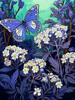 5D Diamond Mosaic Butterfly Animal New Arrival Embroidery Flower New Arrival Diamond Painting Handmade Gift Full Round 20x30CM