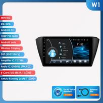 Ossuret Carplay 4G 9  Car Radio Android for Skoda Fabia 3 III 2015 2016 2017 2018 2019 Multimedia Player Navigation GPS 2Din Stereo DSP  Blueteeth DVR W1 8Core 2G 32G AI