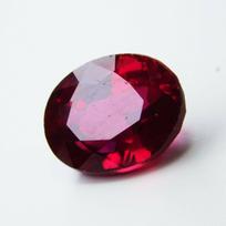Natural Red Ruby 6.23ct Oval Cut Certified Loose Gemstone 12.2 mm approx. raudona