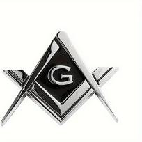 1/2/3pcs of Large G Car Logos Square And Compass Stickers for Cars Trucks Motorcycles Gifts And Additions 1pc