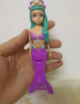 lovely Original Vintage Egypt infant angel model of extended hair mermaid princess playthings designed for children violetinė