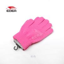 EDEA Children's Figure Skating Gloves Non-Slip Ice Blade Gloves for Real Water Ice Skating Protective Palm Gear M rožinė