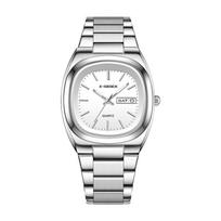High-Value Watch Women'S Light Luxury Hong Kong Style Double Calendar Women'S Watch Steel Belt Watch Women'S Niche Light Luxury Quartz Watch Women