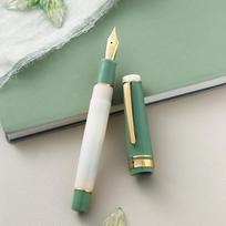 Tramol Fountain Pen Golden Clip No.35 Nib Acrylic Ink Pen Writing Pens PK JINHAO 82 Business School Office Supplies Stationery (as the picture,Tramol Nib-0.4mm )