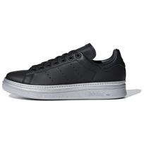 (WMNS) adidas originals Stan Smith New Bold 'Black Gray' Women's AQ1111 EU 37⅓