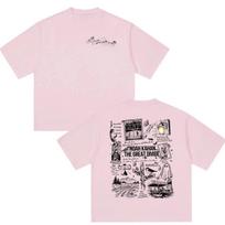 Y2k Hip Pop Tops Noah Kahan The Great Divide Tour 2026 Double Sided Print Tee Shirts Casual Loose Fashion Trendy Tshirt Unisex S